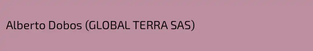 Alberto Dobos (GLOBAL TERRA SAS)